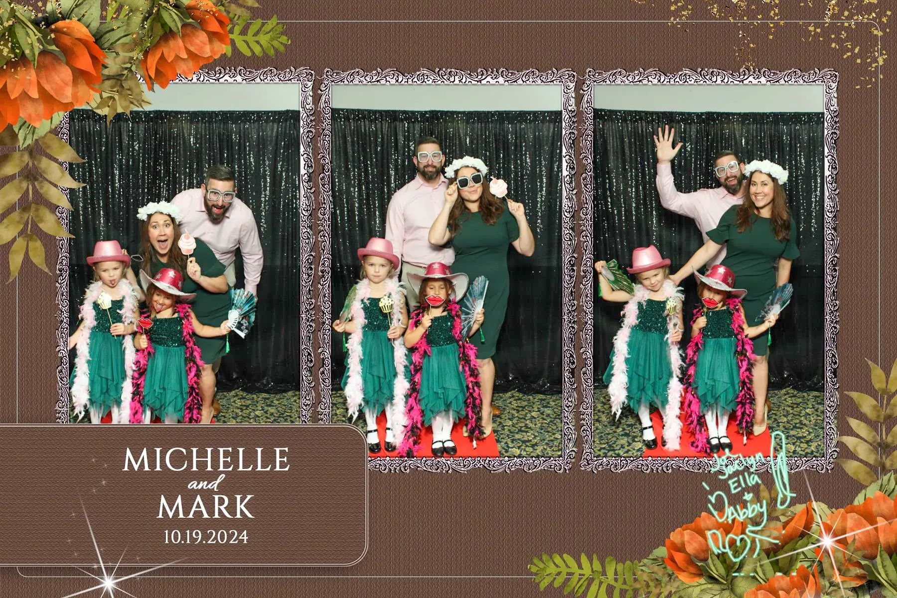 Unleash creativity with MJ's Mirror Me Photo Booth, offering personalized custom overlays and unique photo templates, expertly crafted for your event to create memorable moments and one-of-a-kind photo experiences. - Photo 14